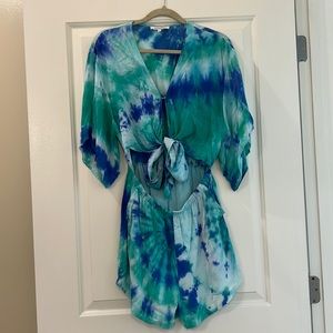 Tie dye romper